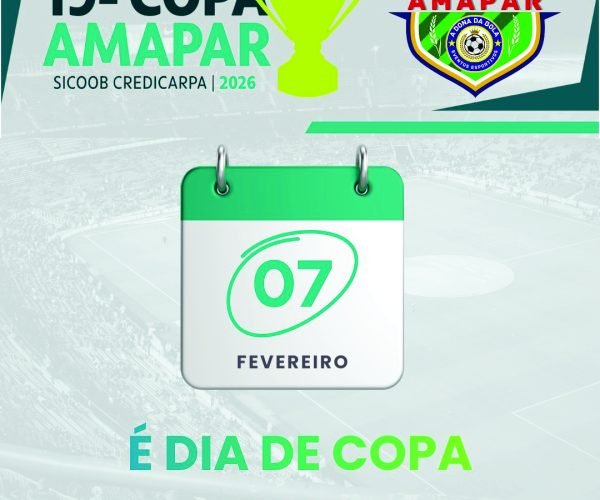 Copa Amapar 2026 tem início neste sábado dia 7 de fevereiro
