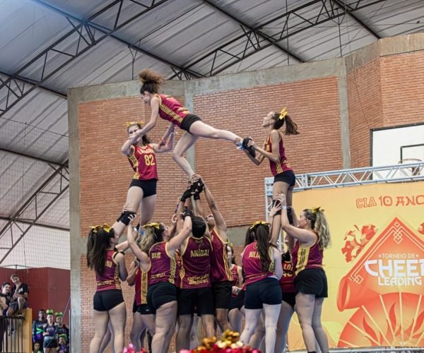 CIA bate recorde com 20 equipes em cinco categorias no Torneio de Cheerleading