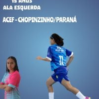 A Uberabense Gabizinha foi contratada pela ACEF do Paraná - Foto: Divulgação/Acervo pessoal da atleta