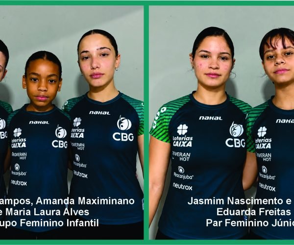 Ginástica Acrobática de Uberaba ganha destaque nacional com cinco atletas convocadas para Seleção Brasileira