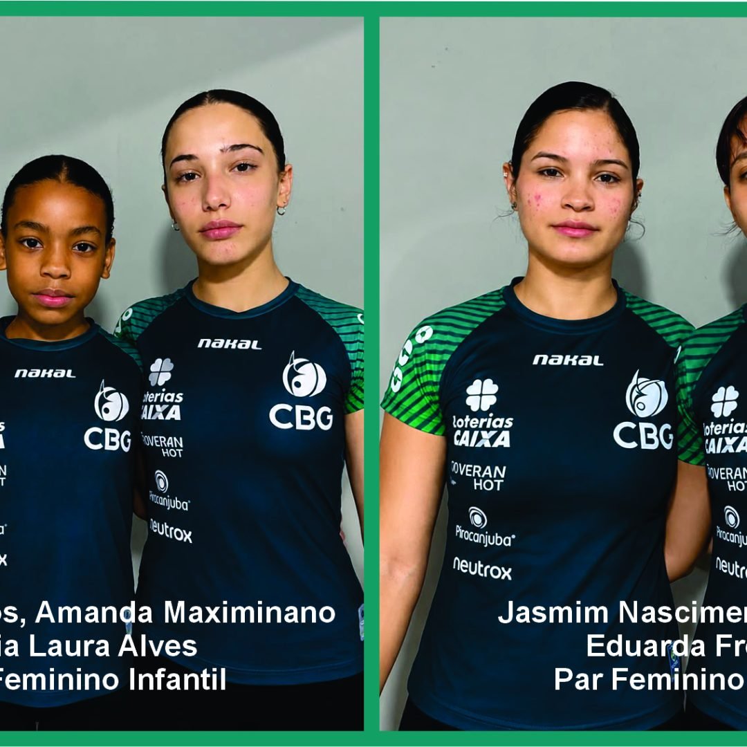 Ginástica Acrobática de Uberaba ganha destaque nacional com cinco atletas convocadas para Seleção Brasileira