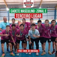 Uberaba fica em terceiro no Mineiro Zonal de Handebol em Varginha