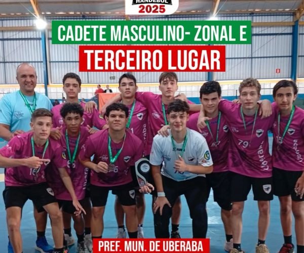 Uberaba fica em terceiro no Mineiro Zonal de Handebol em Varginha