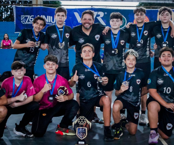 Handebol FUNEL/CNSD brilha nas finais LIDTAP em Uberaba