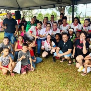 A equipe do Nacional conquistou o título da 1ª Copa Lu Fachinelli de Futebol Feminino - Foto: Carlos Duarte de Almeida