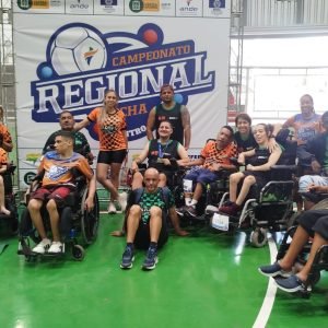 Equipe da ADEFU vice-campeã do Regional Brasileiro de Bocha - Foto: Divulgação/Adefu