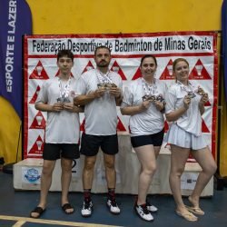 Equipe uberabense de Badminton - Foto: Natália/Leonardo