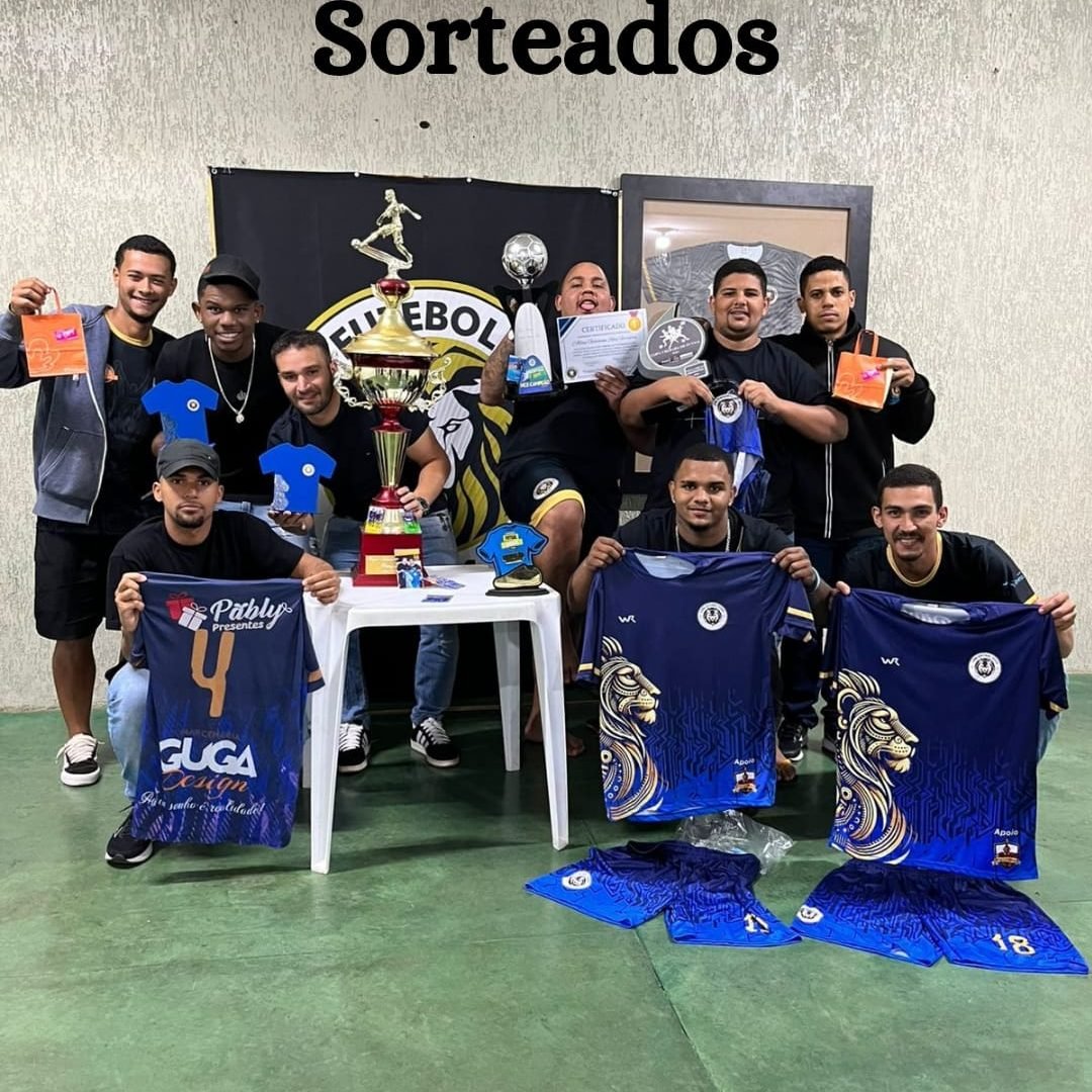 A equipe do Lion FC Futsal Uberaba, comemorou um ano de fundação realizando uma grande festa de aniversário - Foto: Divulgação/Lion FC