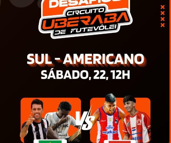Uirapuru Iate Clube sedia etapa final do Circuito Uberaba de Futevôlei neste fim de semana
