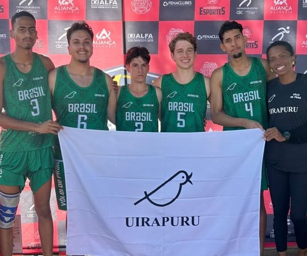 Atletas do Uirapuru vencem Categoria Open Masculino do Aberto de Vôlei de Areia do Jockey Club - Foto: Divulgação
