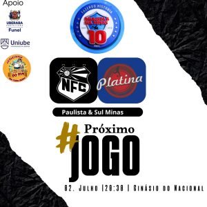 Nacional enfrenta o Platina Futsal em jogo decisivo pela Copa Sul & Minas