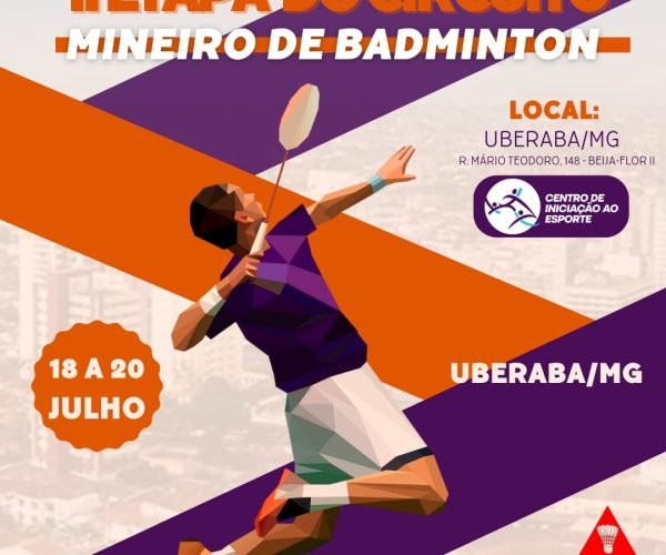 Uberaba recebe a II Etapa do Campeonato Mineiro de Badminton