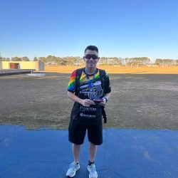 Enzo Pesso brilha no Campeonato Paulista de Paratriathlon conquistando o segundo título - Foto: Mareska Pesso