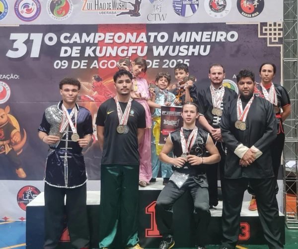 Equipe Zuihão de Wushu/Funel - Foto: Júlio Dias