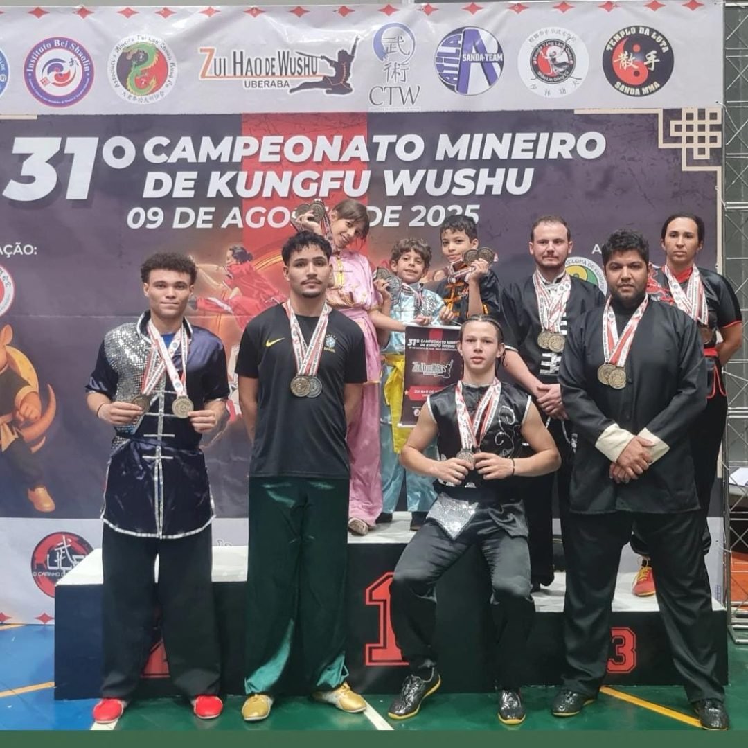 Equipe Zuihão de Wushu/Funel - Foto: Júlio Dias