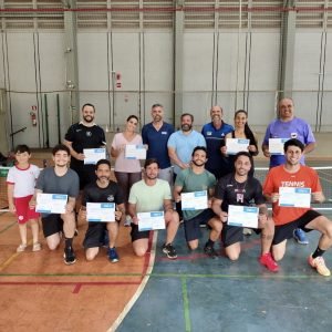 Primeiros Professores credenciados para divulgarem o Pickleball em Uberaba - Foto: Divulgação