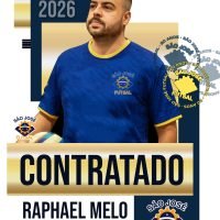 São José Futsal anuncia Raphael Melo como novo Preparador de Goleiros para a temporada 2026