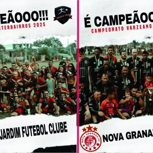 Cidade Jardim e Nova Granada dominam finais e levantam taças em Uberaba