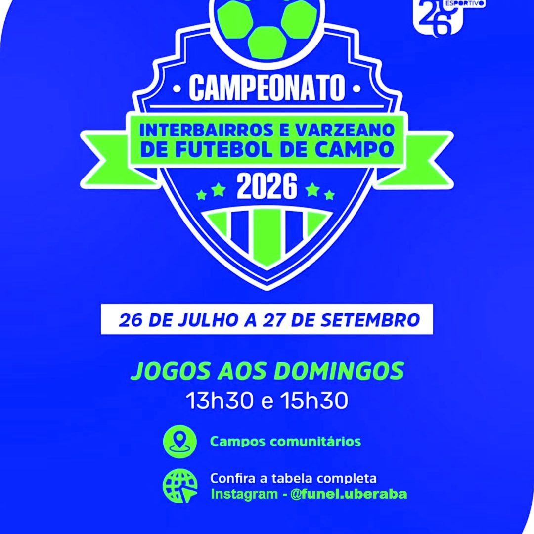 Funel e LUF dão início a seguda fase do Interbairros e do Varzeano de Uberaba