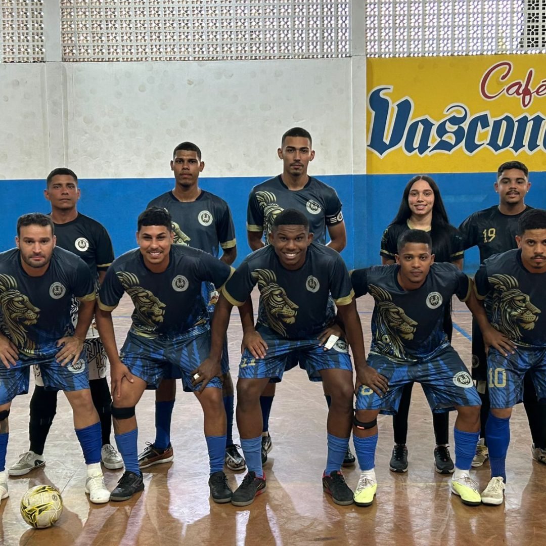 Equipe do Lion que vem disputando a 6ª Copa Uberlândia de Futsal - Foto: Divulgação/Lion