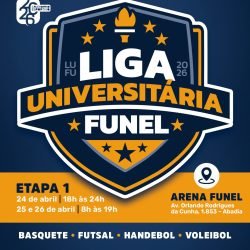 Liga Universitária Funel estreia com 15 atléticas nesta sexta-feira