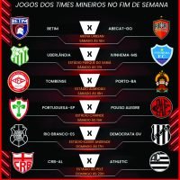Equipes mineiras em campo pelos brasileirões Série B e D