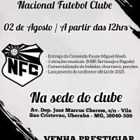 Nacional Futebol Clube Celebra 81 Anos com Evento Especial e Novidades para 2025