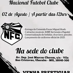 Nacional Futebol Clube Celebra 81 Anos com Evento Especial e Novidades para 2025