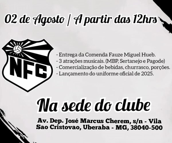 Nacional Futebol Clube Celebra 81 Anos com Evento Especial e Novidades para 2025