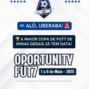 ⚽ Oportunity FUT7 2025: Uberaba vai sediar maior edição da história do torneio