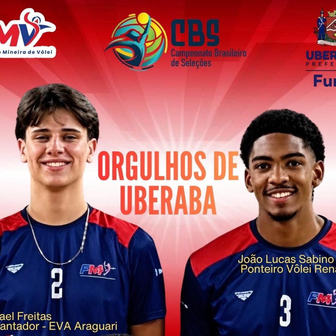 Atletas Funel na Seleção Mineira de Vôlei