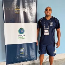Rafinha Borges está fazendo Curso CBF Academy no Cruzeiro - Foto: Acervo pessoal Rafinha Borges