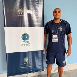 Rafinha Borges está fazendo Curso CBF Academy no Cruzeiro - Foto: Acervo pessoal Rafinha Borges