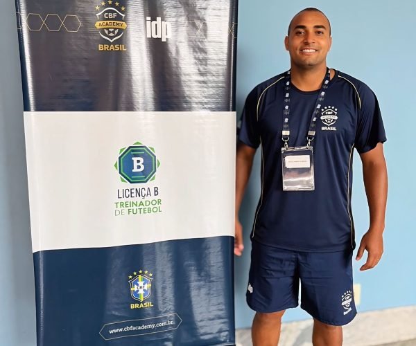 Rafinha Borges está fazendo Curso CBF Academy no Cruzeiro - Foto: Acervo pessoal Rafinha Borges