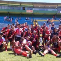 Equipe do Santa Marta campeã da Segunda Divisão do Amadorão 2025 - Foto: Diego Matins
