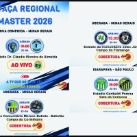 Regional de Master realiza mais uma rodada neste sábado