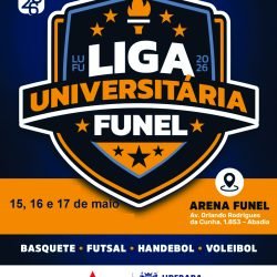 Liga Universitária da Funel 2026 promete movimentar a Arena Funel neste fim de semana