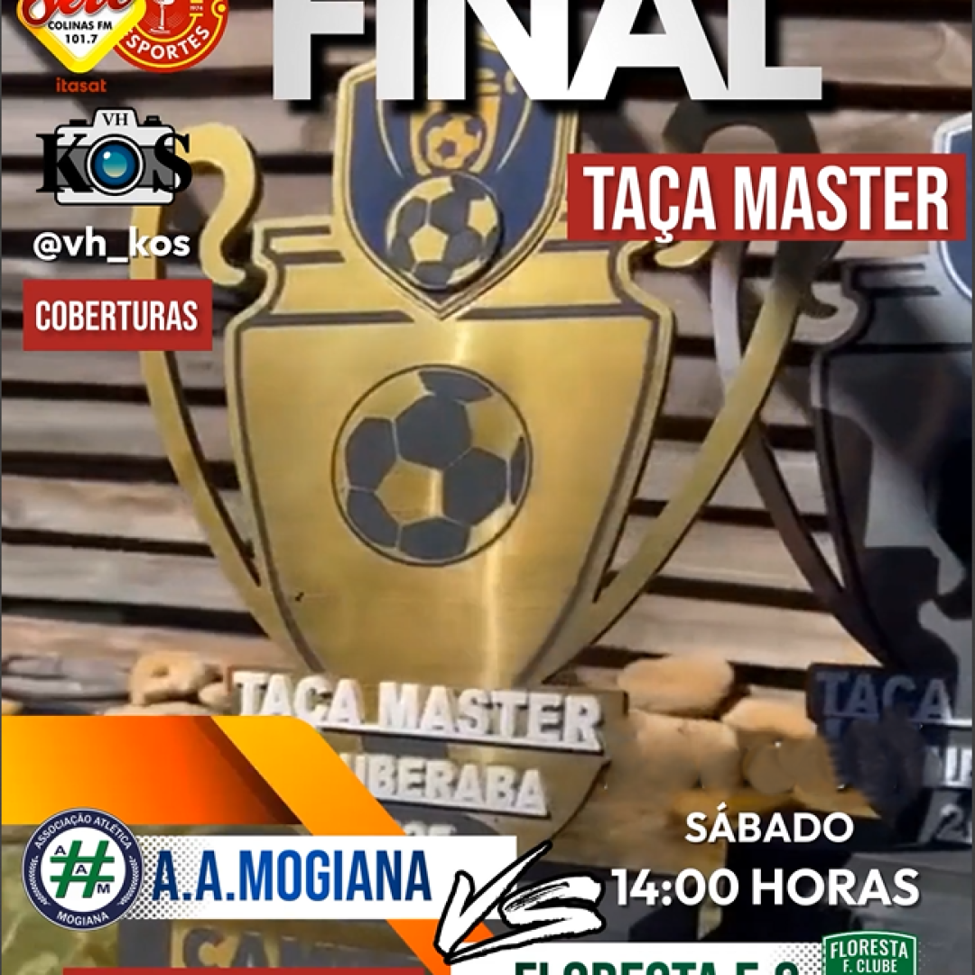 Final da Taça Master de Uberaba 2025 promete emoções e despedidas neste sábado