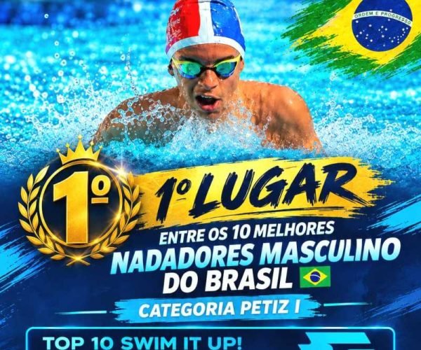 Enzo Souza Gonçalves conquista resultados expressivos e se destaca na natação em 2026