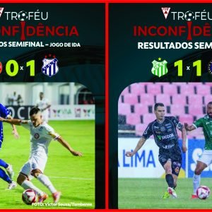 Troféu Inconfidência 2026 – Jogos de ida: URT e North deixam decisões abertas e definem emoção para os jogos de volta