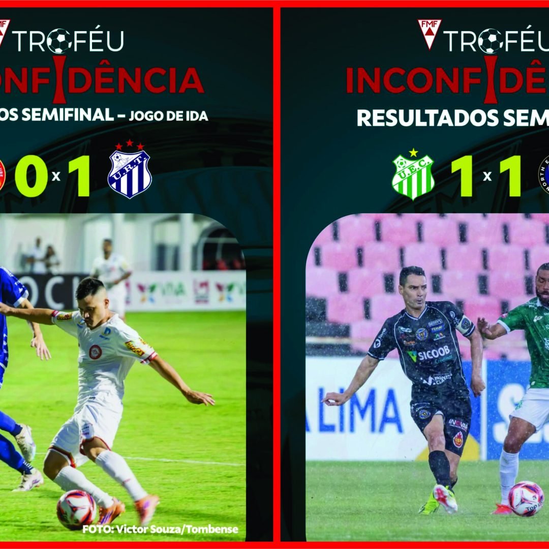Troféu Inconfidência 2026 – Jogos de ida: URT e North deixam decisões abertas e definem emoção para os jogos de volta