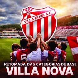 Villa Nova SAF retoma categorias de base e anuncia seletivas para jovens atletas