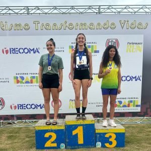 Vitória Ferreira no Circuito Paulista Open de Atletismo - Foto: DIvulgação Atleta