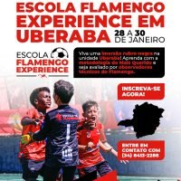Flamengo Experience chega a Uberaba com metodologia oficial e nomes históricos do clube