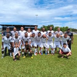 Equipe de Veteranos do Nacional Futebol Clube que venceu a Seleção de Craques na cidade de Miguelópolis/SP - Foto: Divulgação