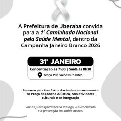 Janeiro Branco – Caminhada pela Saúde Emocional