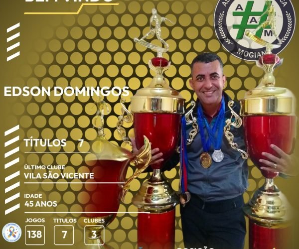 Mogiana anuncia Edson Domingos como novo técnico do Master para 2026