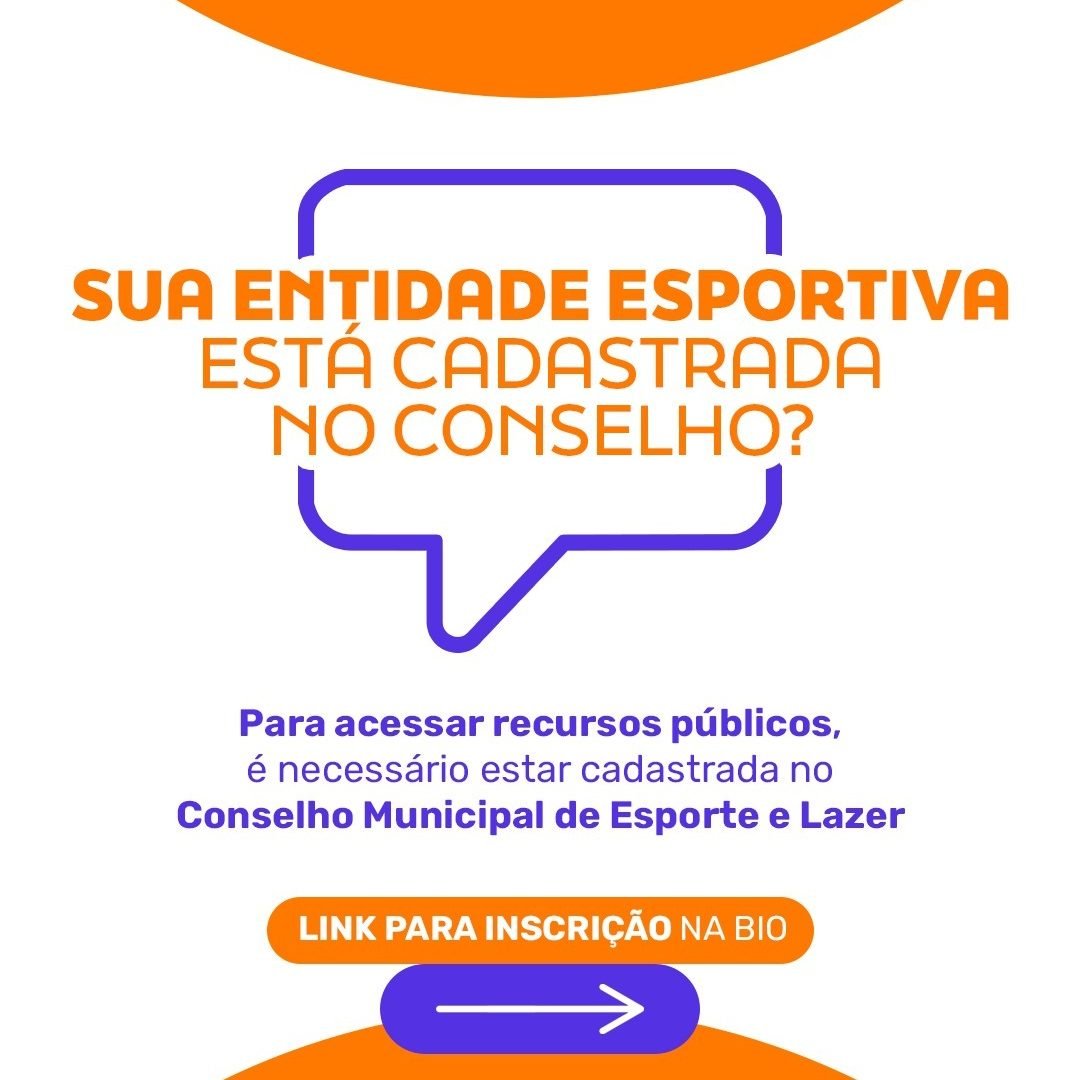 Entidades esportivas precisam se regularizar para acessar recursos públicos