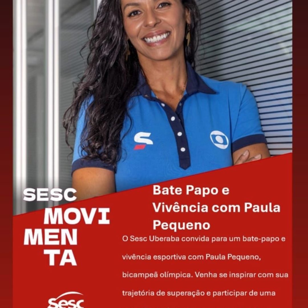 Bicampeã Olímpica de Vôlei, Paula Pequeno é destaque em Uberaba