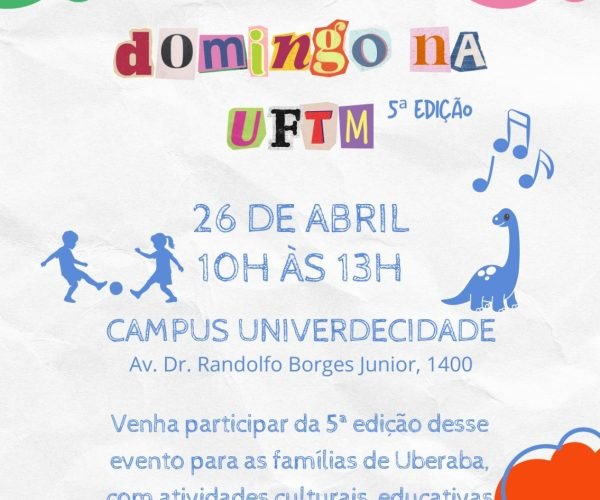 Domingo a UFTM transforma Uberaba em ponto de encontro do esporte, lazer e movimento comunitário